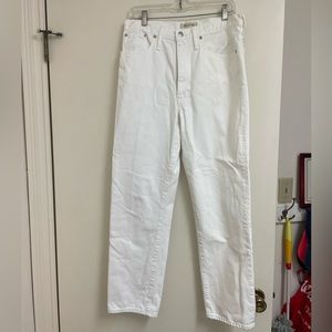 Madewell White Women Jeans